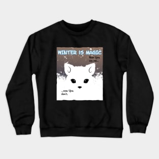 Snow Fox Winter Magic Crewneck Sweatshirt